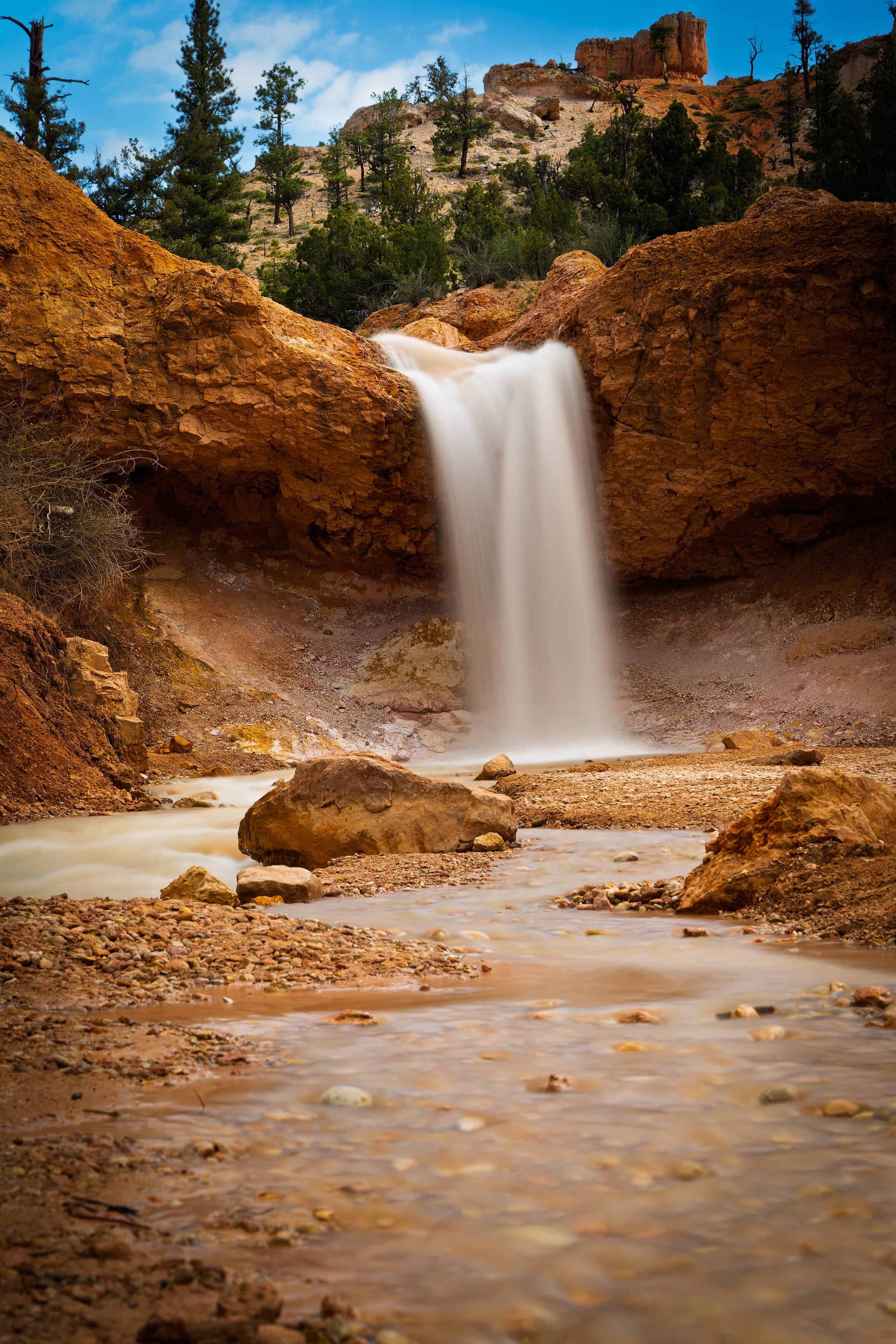 Mossy Cave Falls, Bryce Canyon National Park, Utah