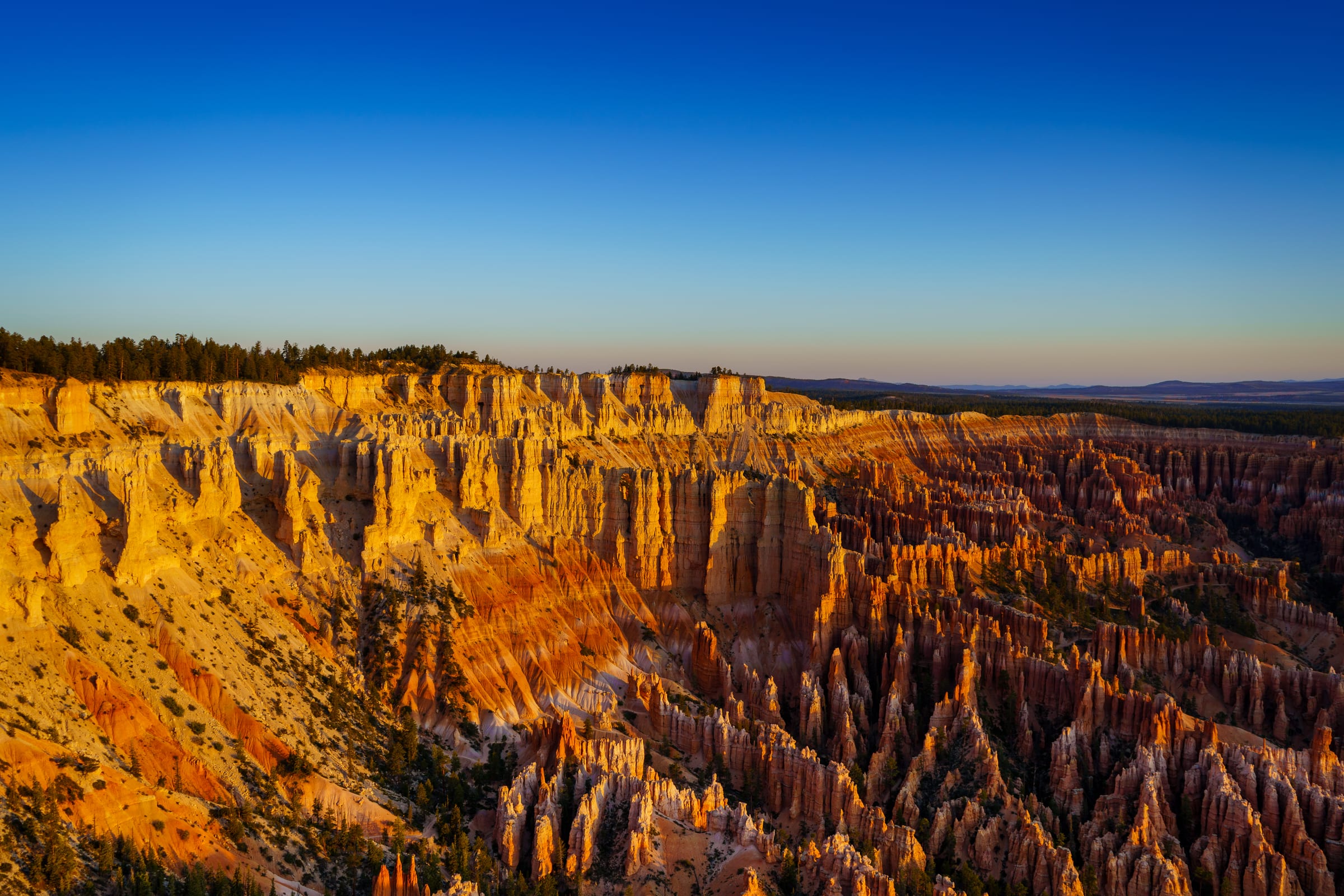 First Light at Bryce Point, Bryce Canyon National Park, Utah