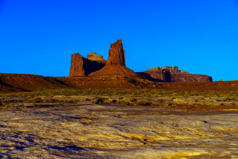 Candlestick Tower, Last Light, White Rim Road, Canyonlands National Park, Utah