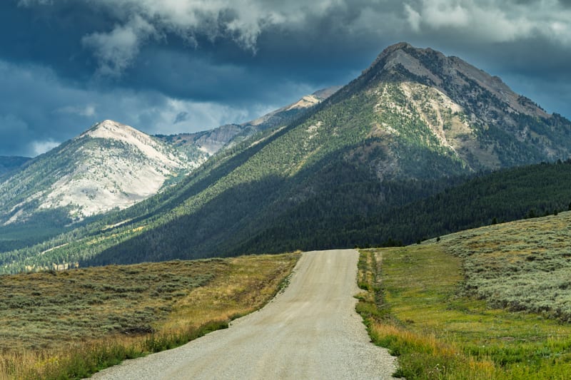 Gravel Road to the Peak, Centennial Valley, Montana