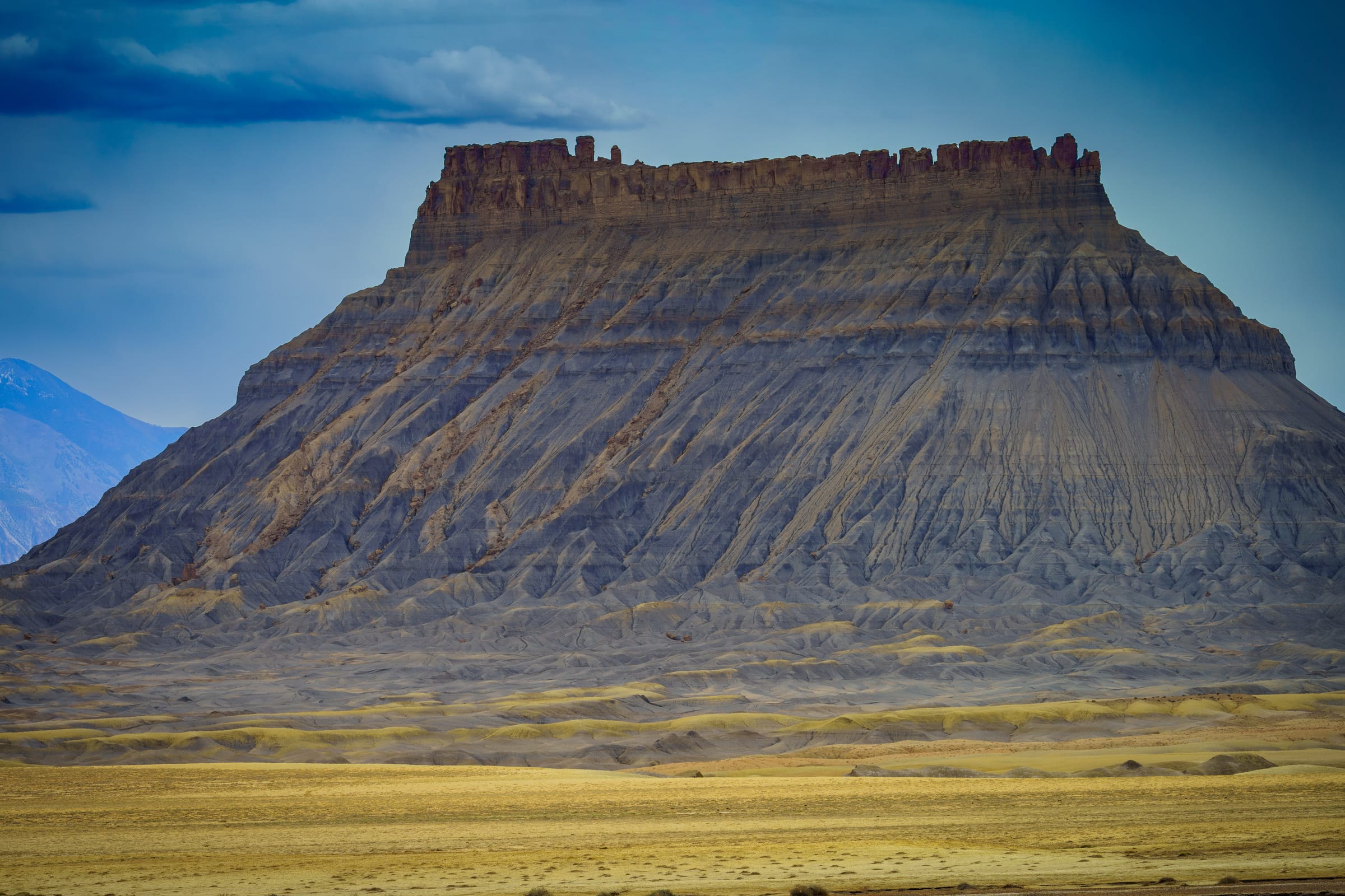 Factory Butte in April, Factory Butte, Utah