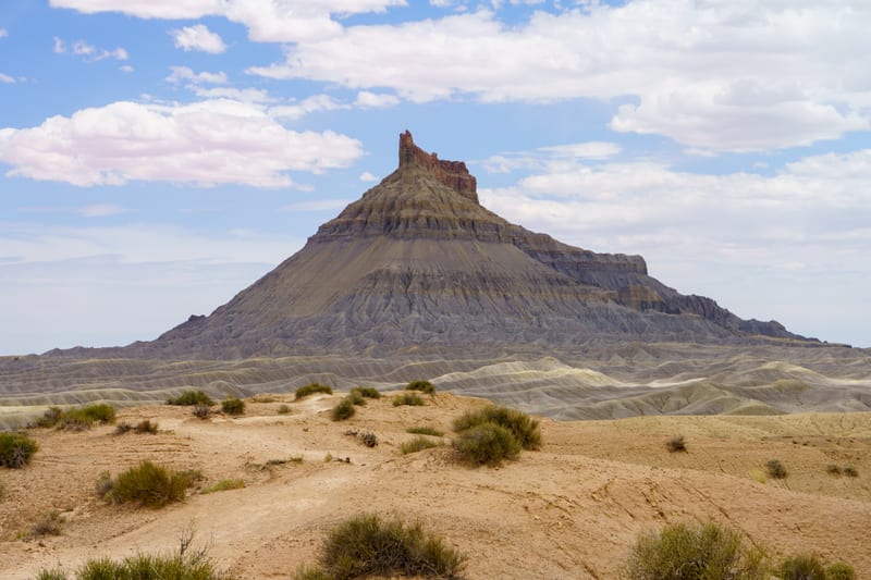 Factory Butte, Factory Butte, Utah