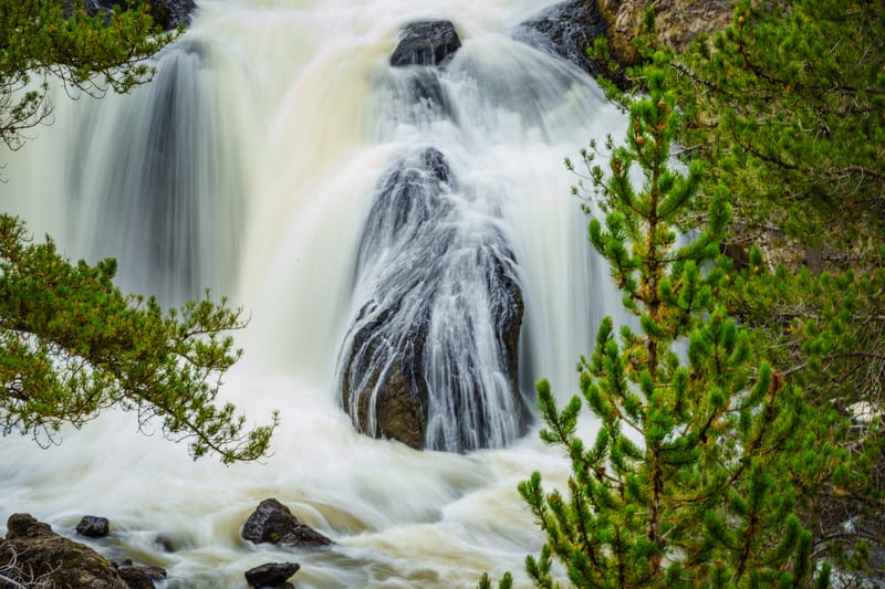 Firehole Falls, Yellowstone National Park, Wyoming