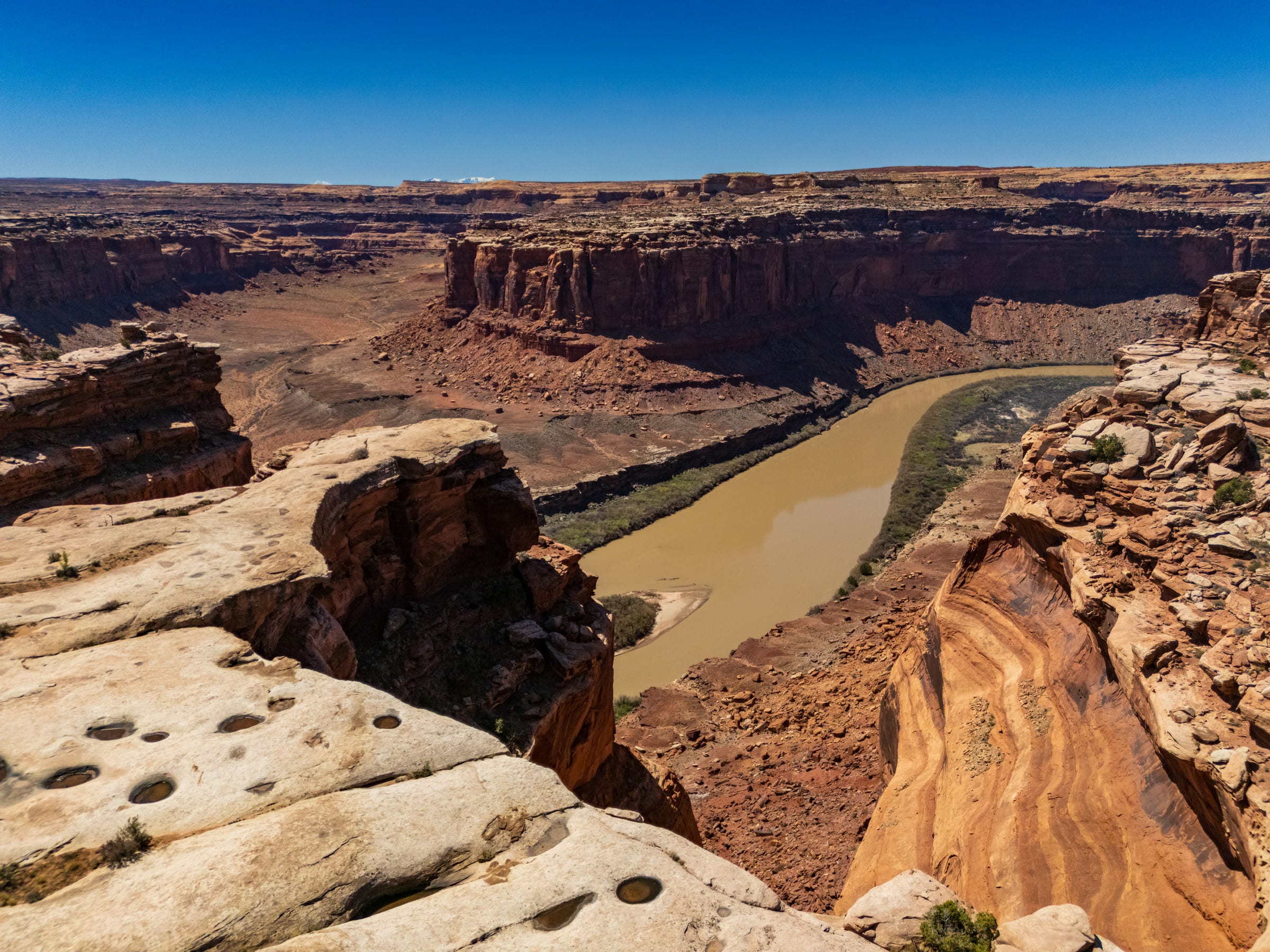 Green River Bend below Deadman Point, Deadman Point, near Moab, Utah