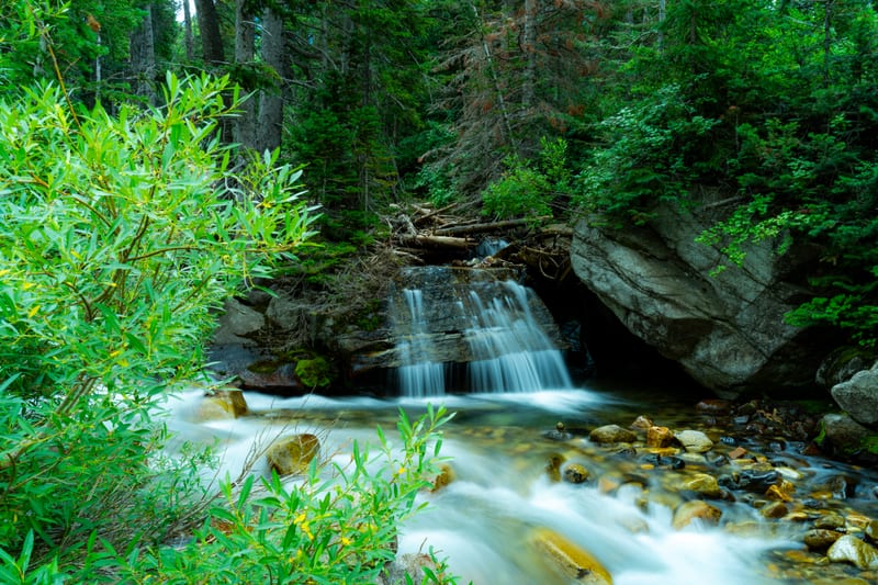 Little Cottonwood Creek Cascade, Little Cottonwood Canyon, Utah