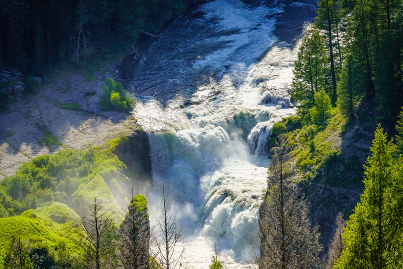 Lower Mesa Falls, Near Island Park, Idaho