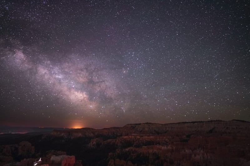 Milky Way over the Amphitheater, Bryce Canyon National Park, Utah
