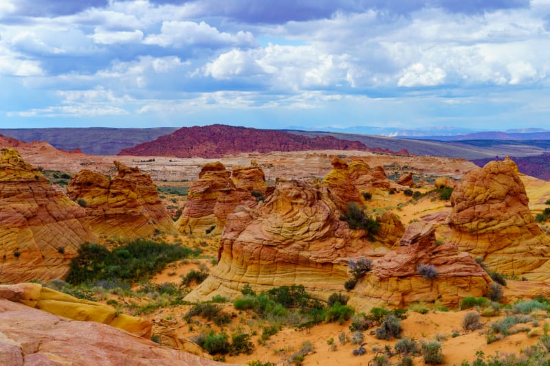 Storm Light on the Buttes, Coyote Buttes South, Arizona
