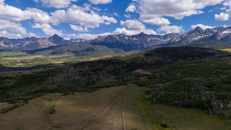 San Miguel County from Above, San Miguel County, Colorado