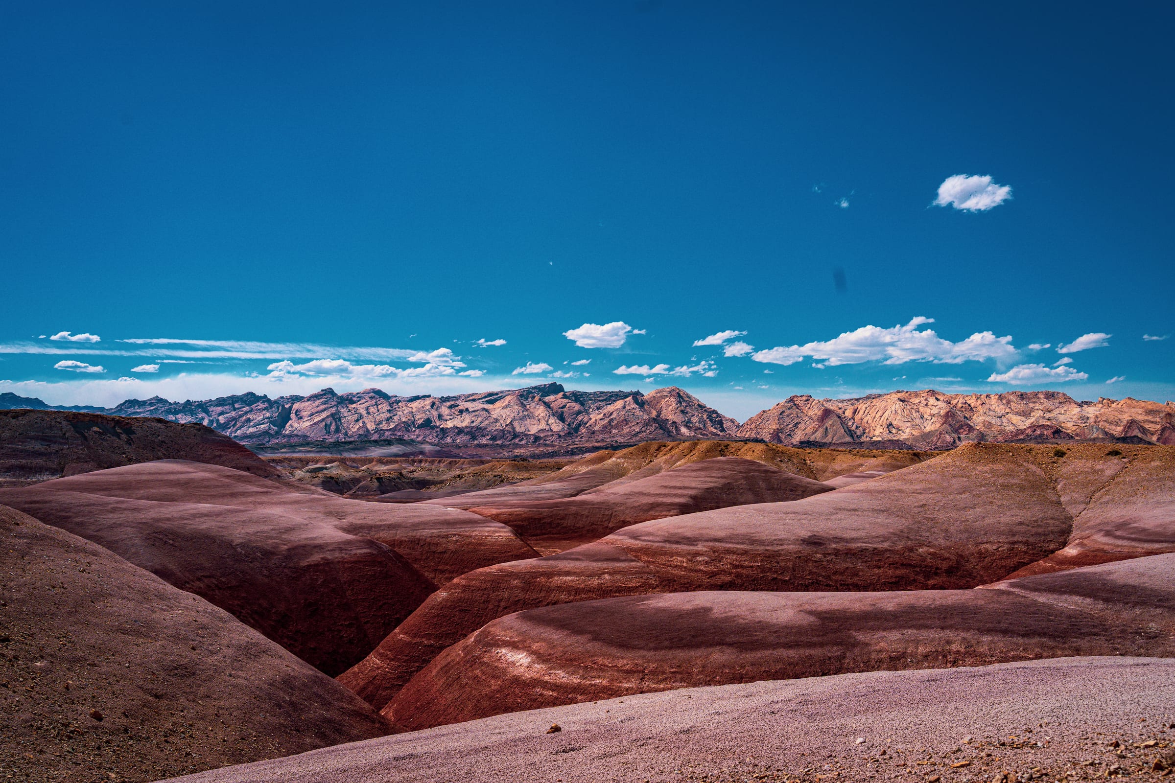 Bentonite Hills, San Rafael Swell, Utah