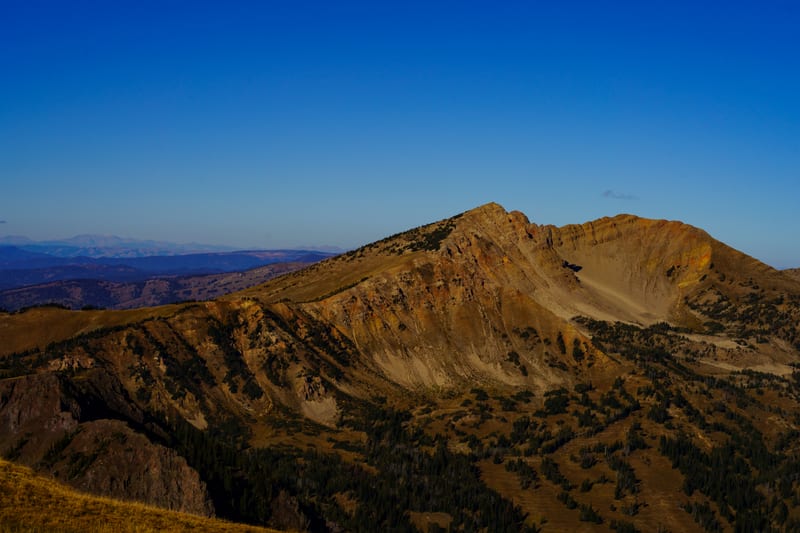Mount Jefferson from Sawtell, Sawtell Peak, Idaho