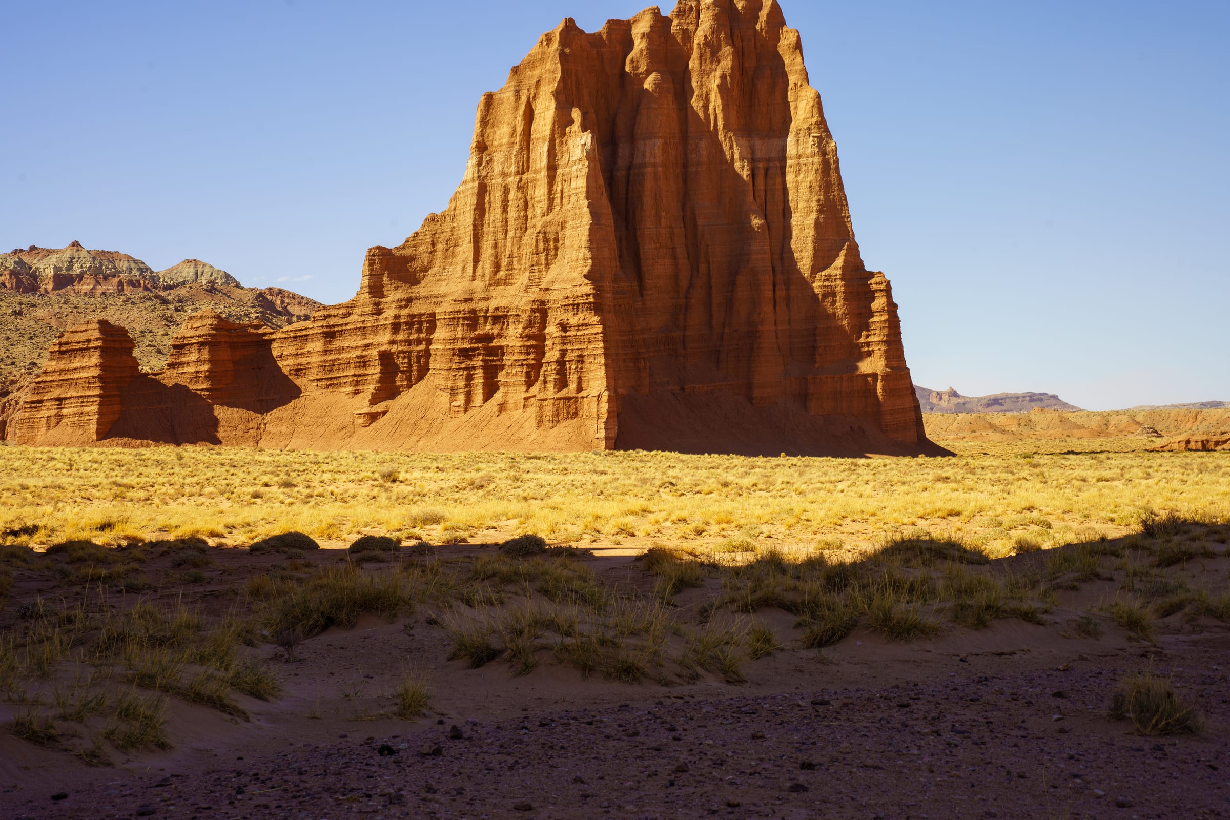 Temple of the Sun, Cathedral Valley, Capitol Reef National Park, Utah