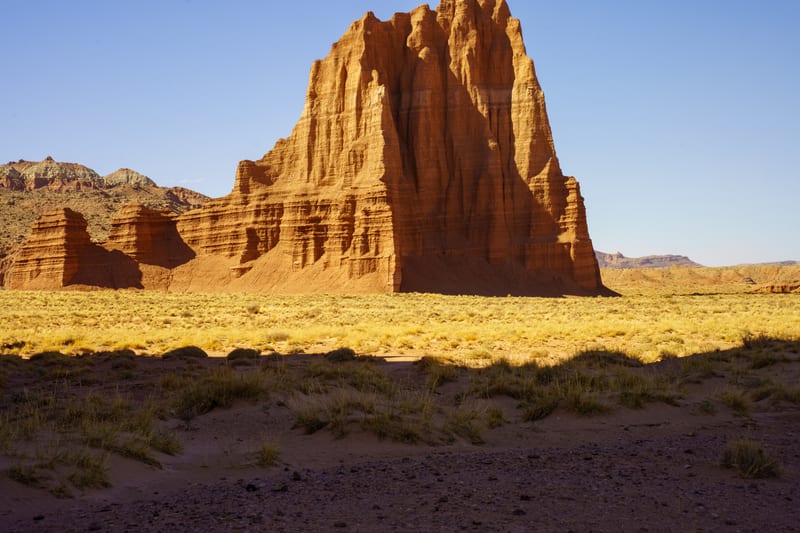 Temple of the Sun, Cathedral Valley, Capitol Reef National Park, Utah