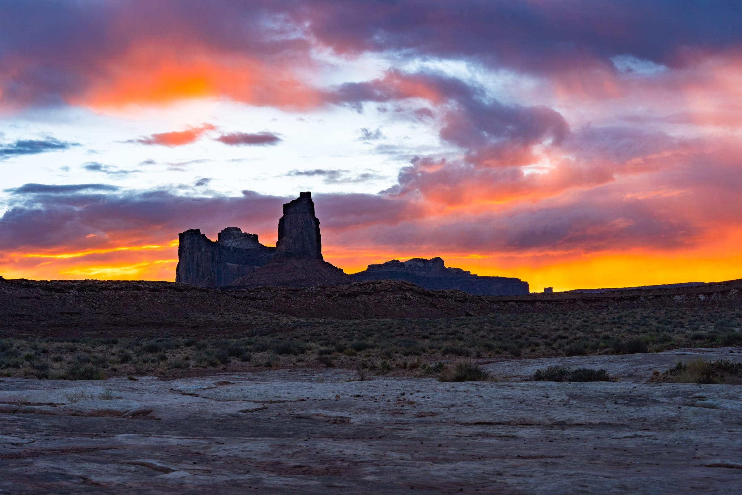 Candlestick Tower Sunrise, White Rim Road, Canyonlands National Park, Utah