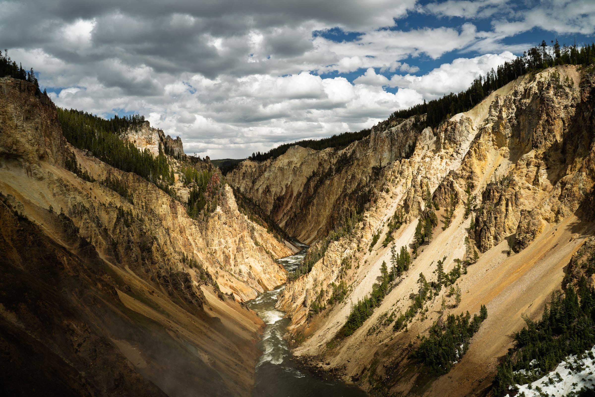 Grand Canyon of the Yellowstone, Yellowstone National Park, Wyoming