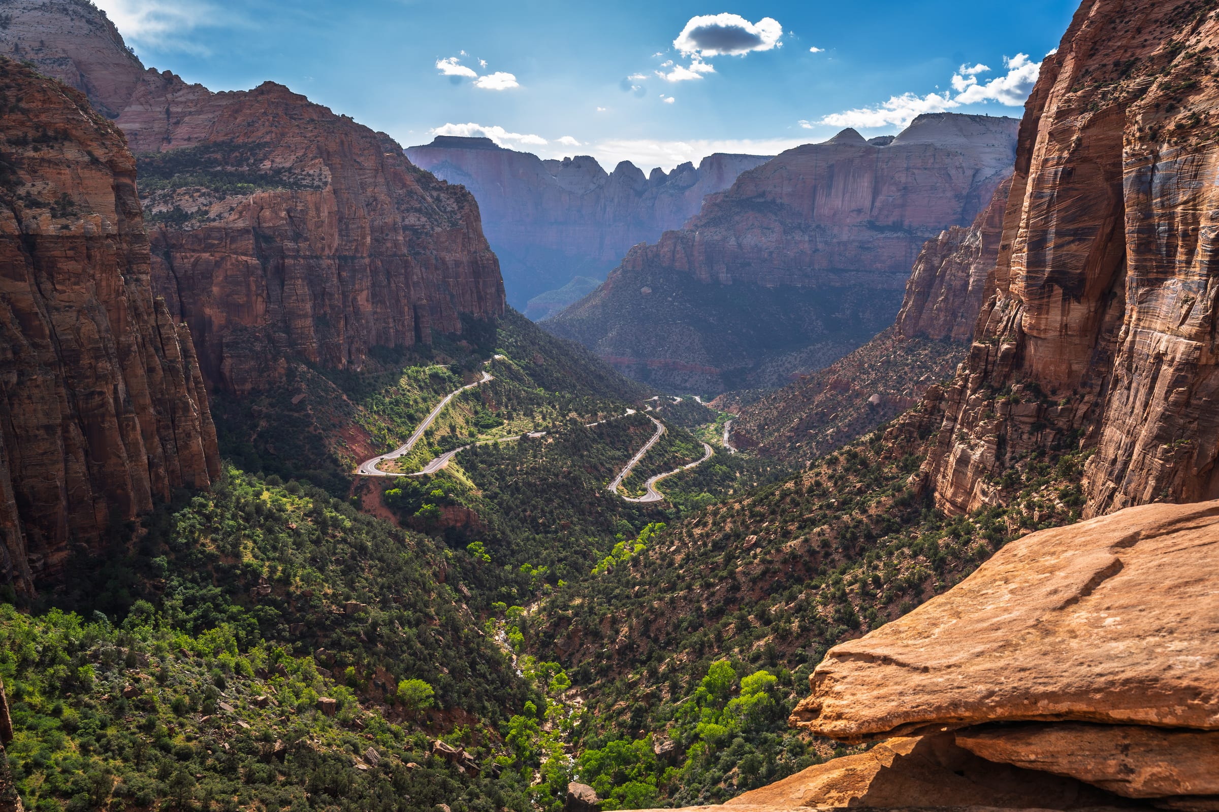 The View from Canyon Overlook, Zion National Park, Utah