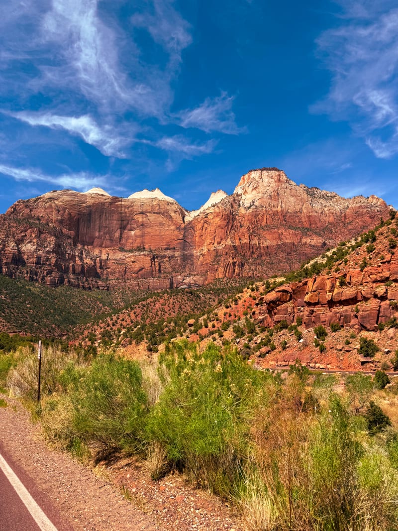 Towers of the Virgin, Zion National Park, Utah